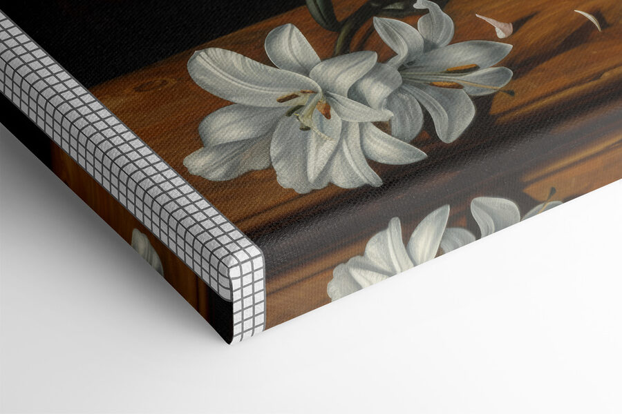 Gemälde von Blumen in einer Vase