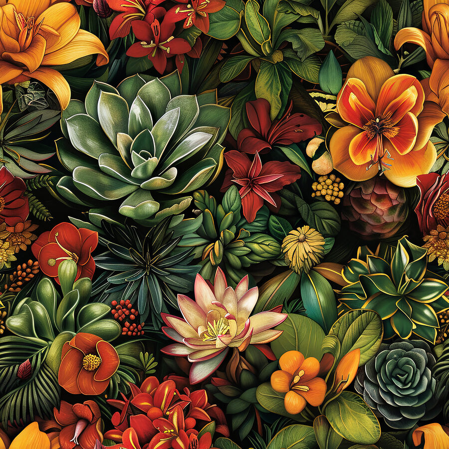 Nahaufnahme von Blumen