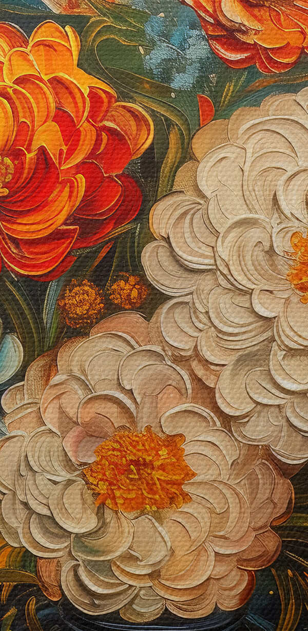 Gemälde von Blumen in einer Vase Gemälde von Blumen in einer Vase