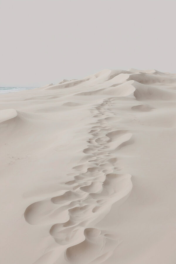 Fußabdrücke im Sand Fußabdrücke im Sand