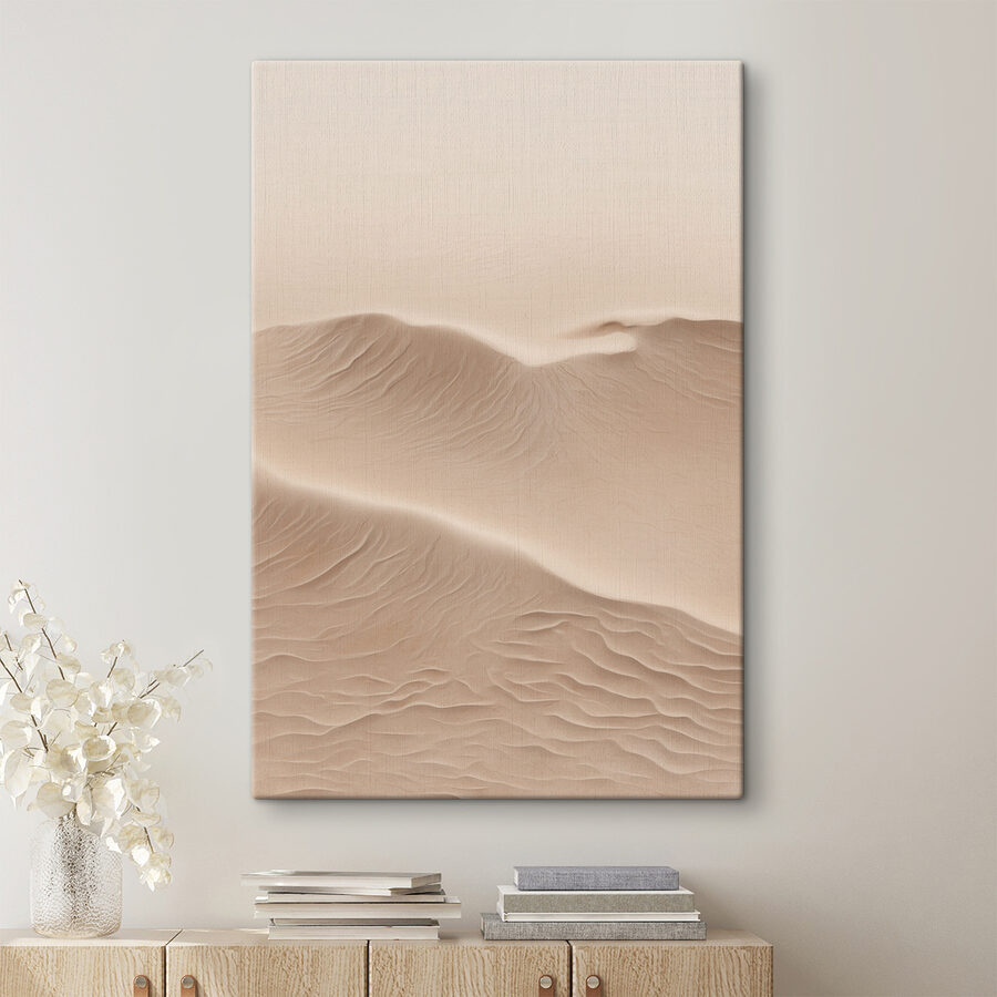 Sanddünen mit Wellen