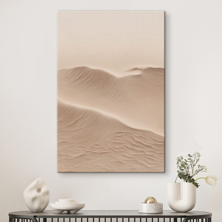 Sanddünen mit Wellen