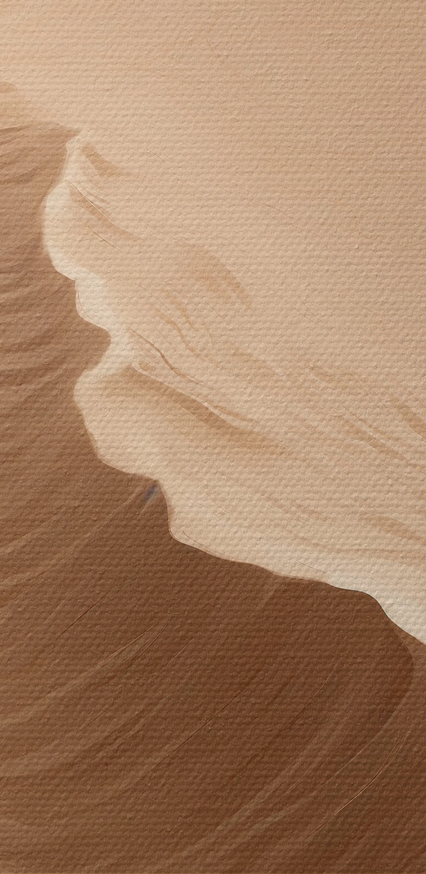Sanddüne mit Wellen