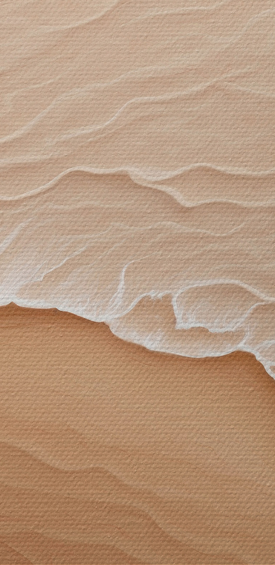 Sandstrand mit Wellen Sandstrand mit Wellen