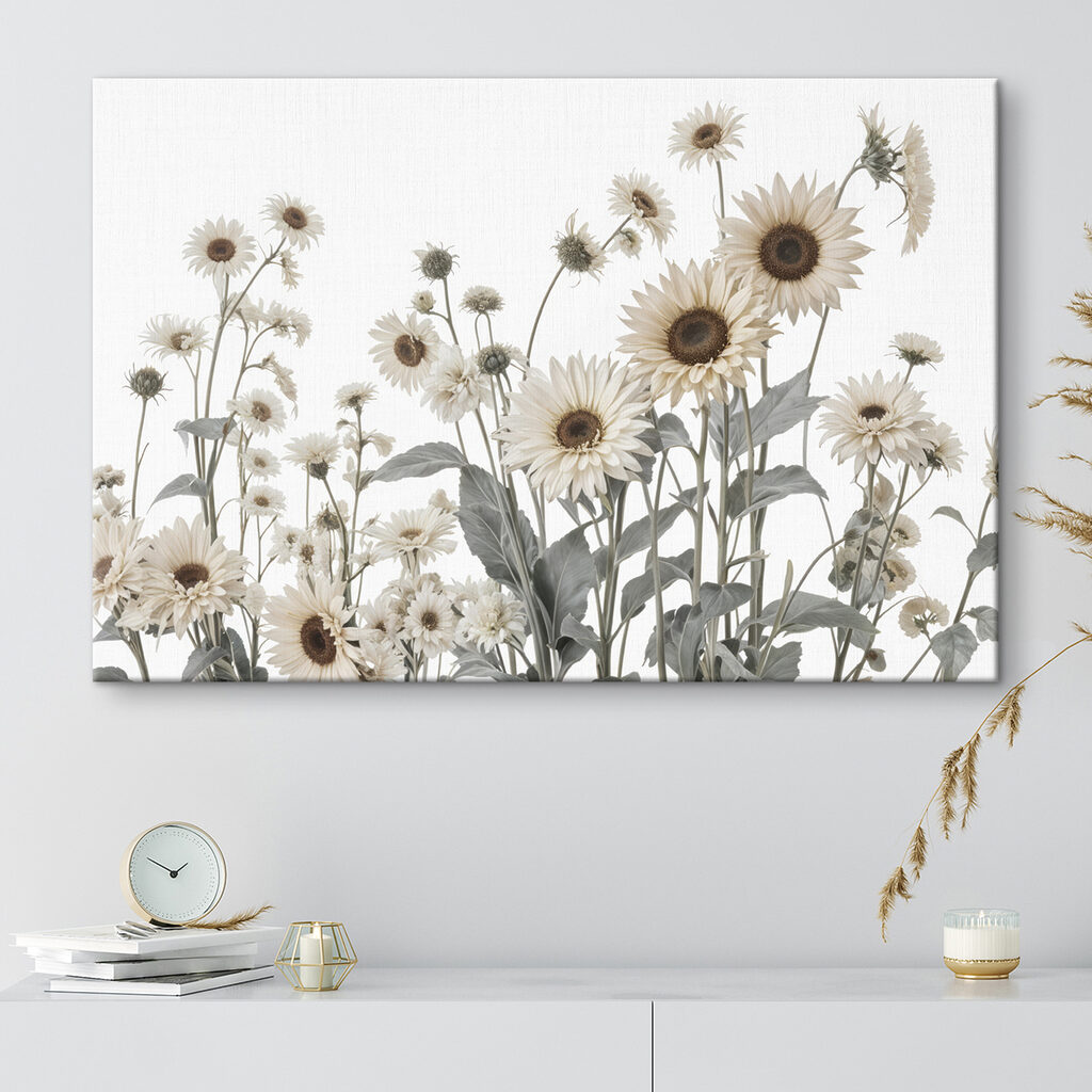 Group of white flowers