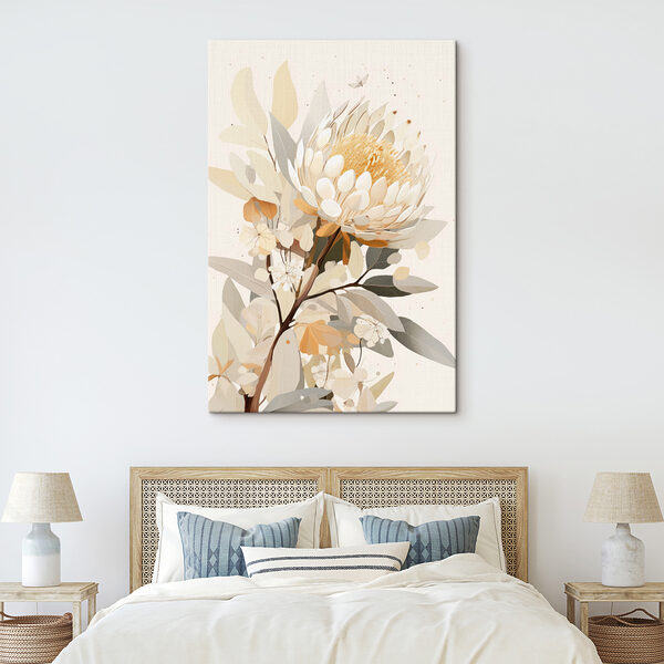Wandbilder Weiße Blüte mit gelber Mitte (Artikelnummer: s40819) Wandbilder Wandbilder Weiße Blüte mit gelber Mitte (Artikelnummer: s40819)