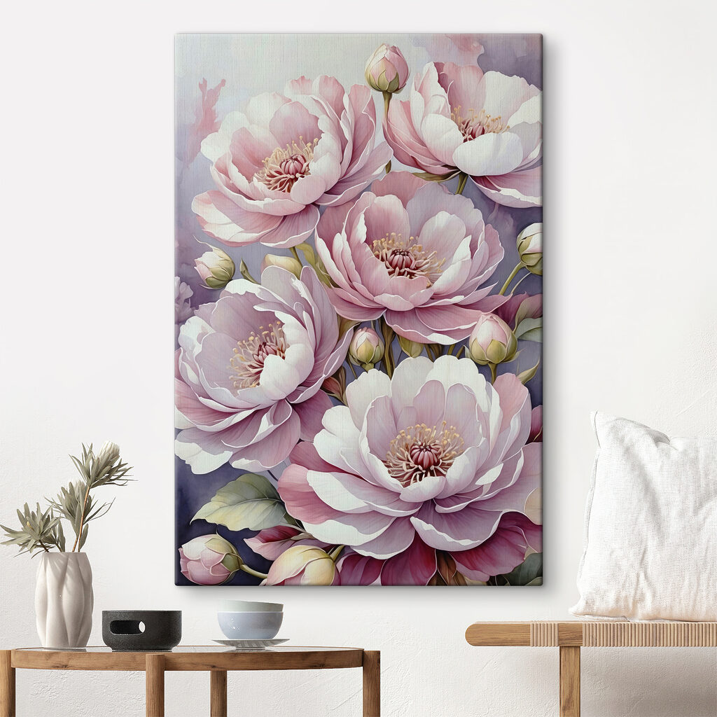 Soft petals in gentle bloom Soft petals in gentle bloom