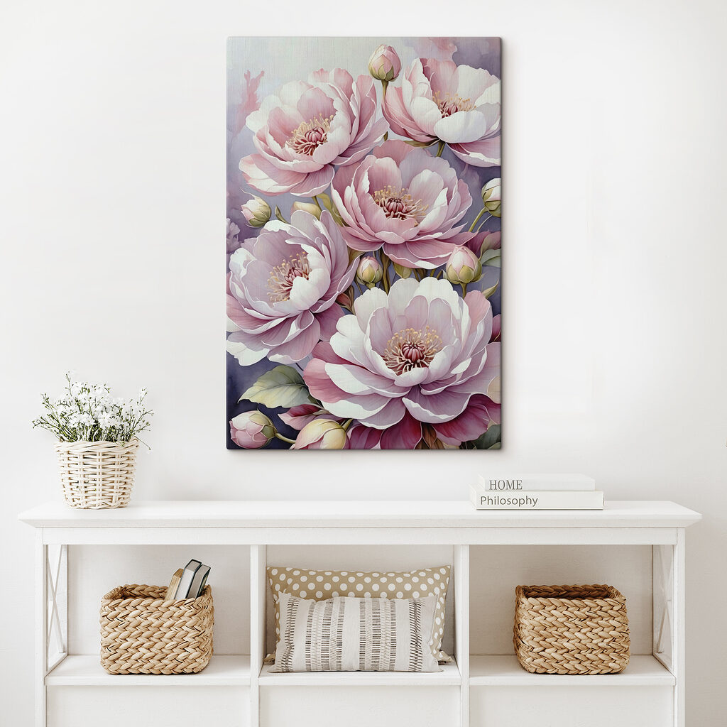 Soft petals in gentle bloom Soft petals in gentle bloom