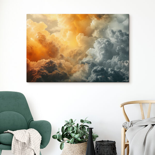 Gruppe von Wolken am Himmel Gruppe von Wolken am Himmel