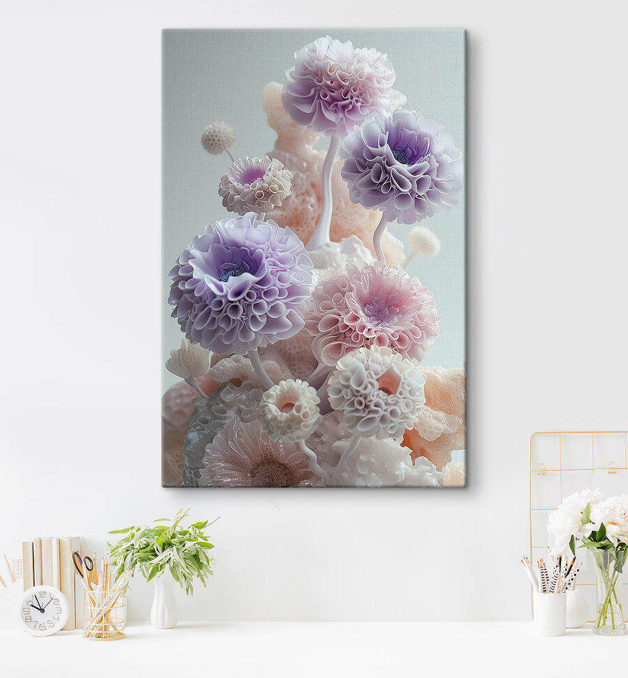 Wandbilder Nahaufnahme von Blumen – Bild 2