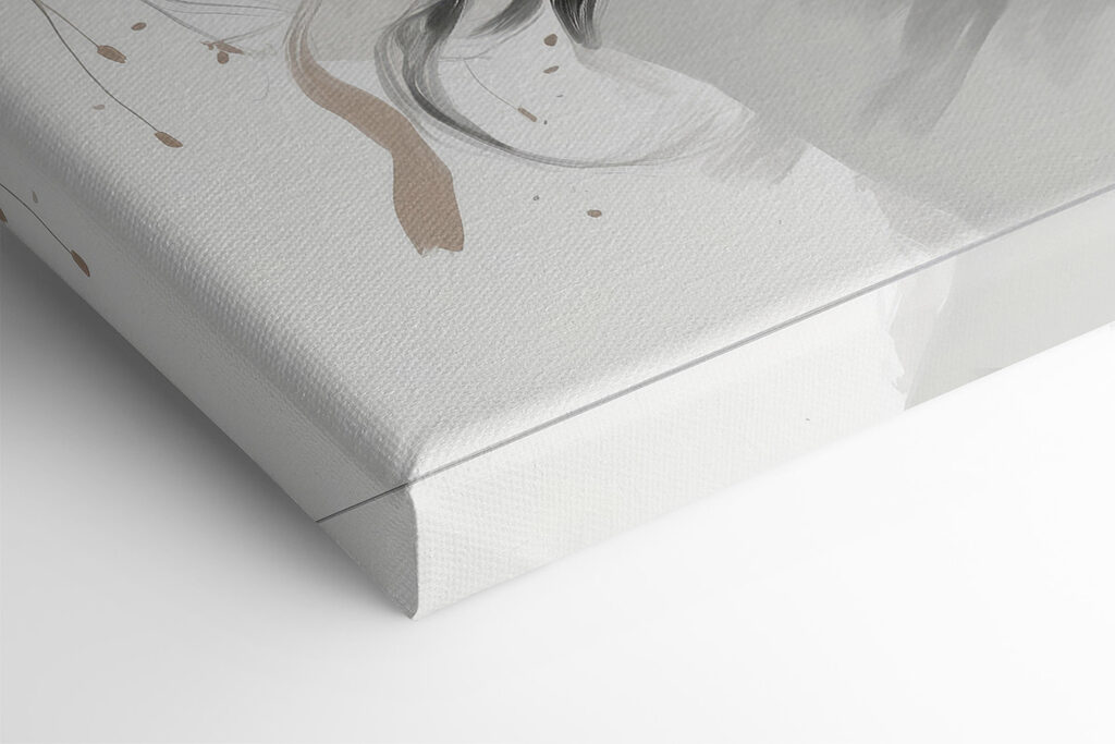 Woman with flowers on her head