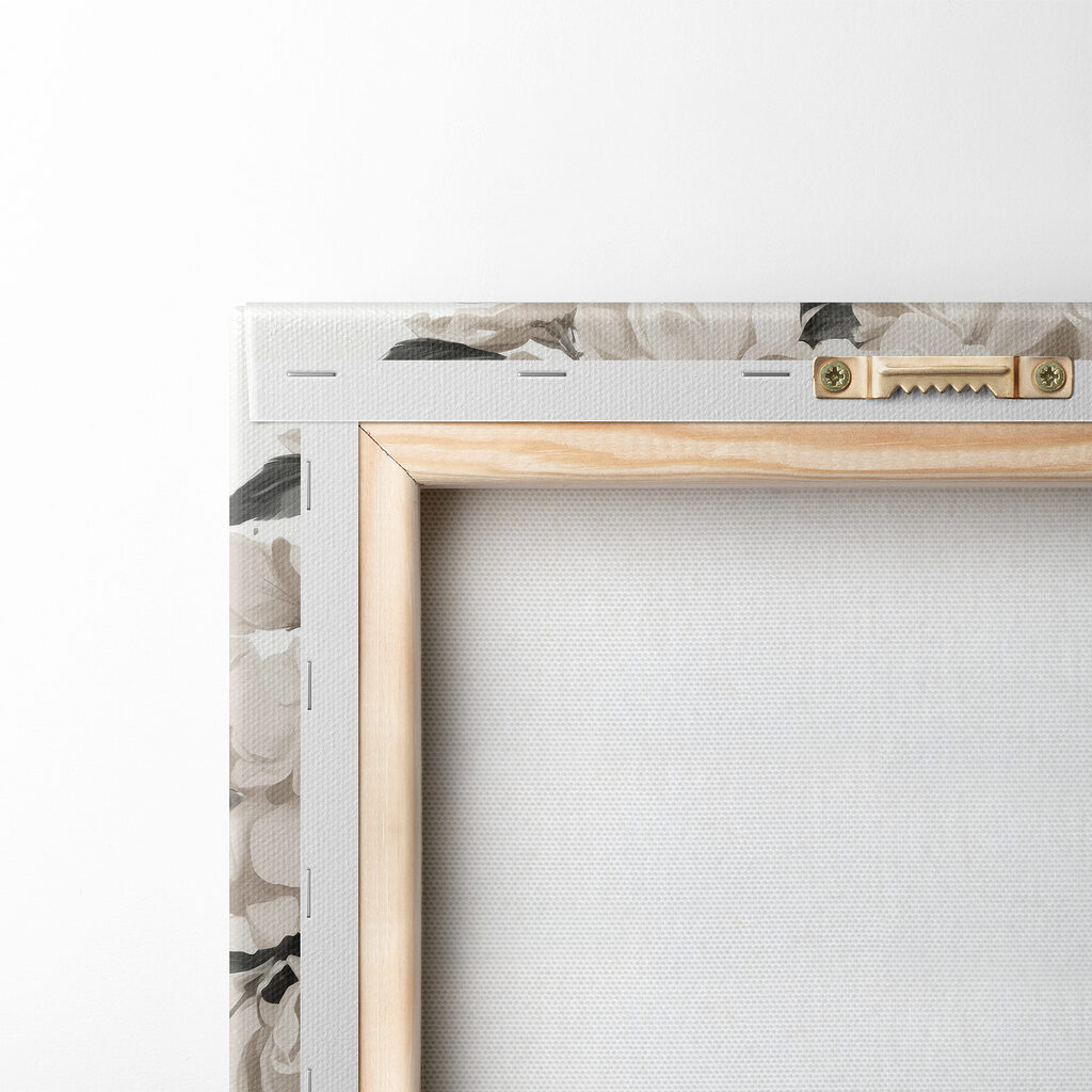 Woman with flowers on her head