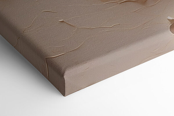 Swirl of paint on a wall