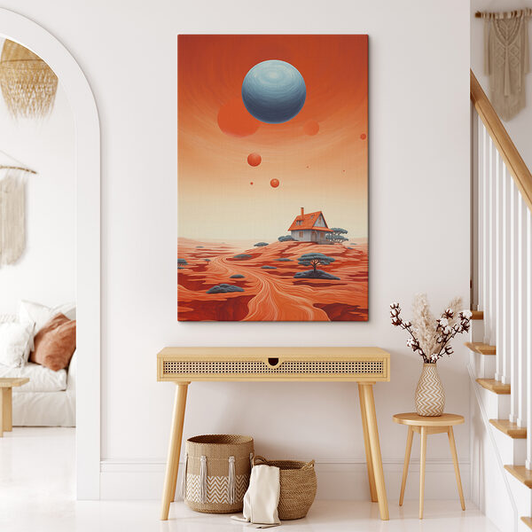 House in a desert House in a desert