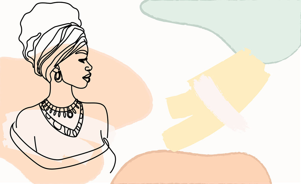 Frau mit Turban Frau mit Turban