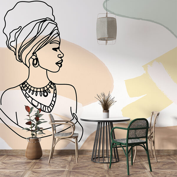 Frau mit Turban Frau mit Turban