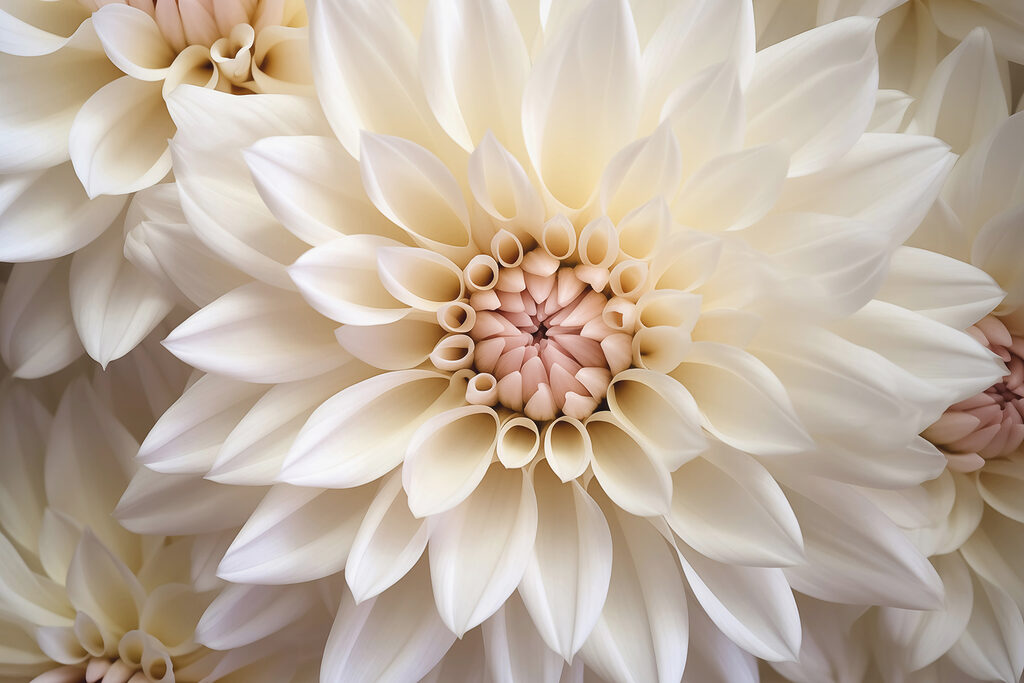 Nahaufnahme einer weißen Blume Nahaufnahme einer weißen Blume