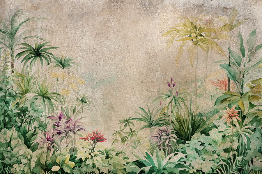 Malerei von Pflanzen und Blumen