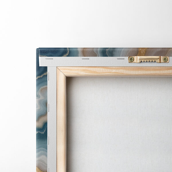 Elegant swirls of natural colors