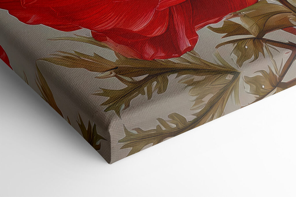 Group of red flowers