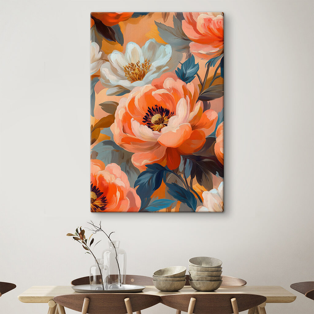 Vibrant blooms in soft pastel hues Vibrant blooms in soft pastel hues