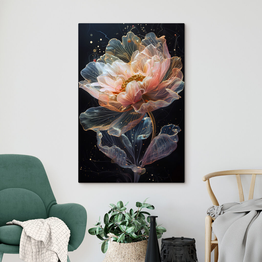 Ethereal Bloom in Celestial Light