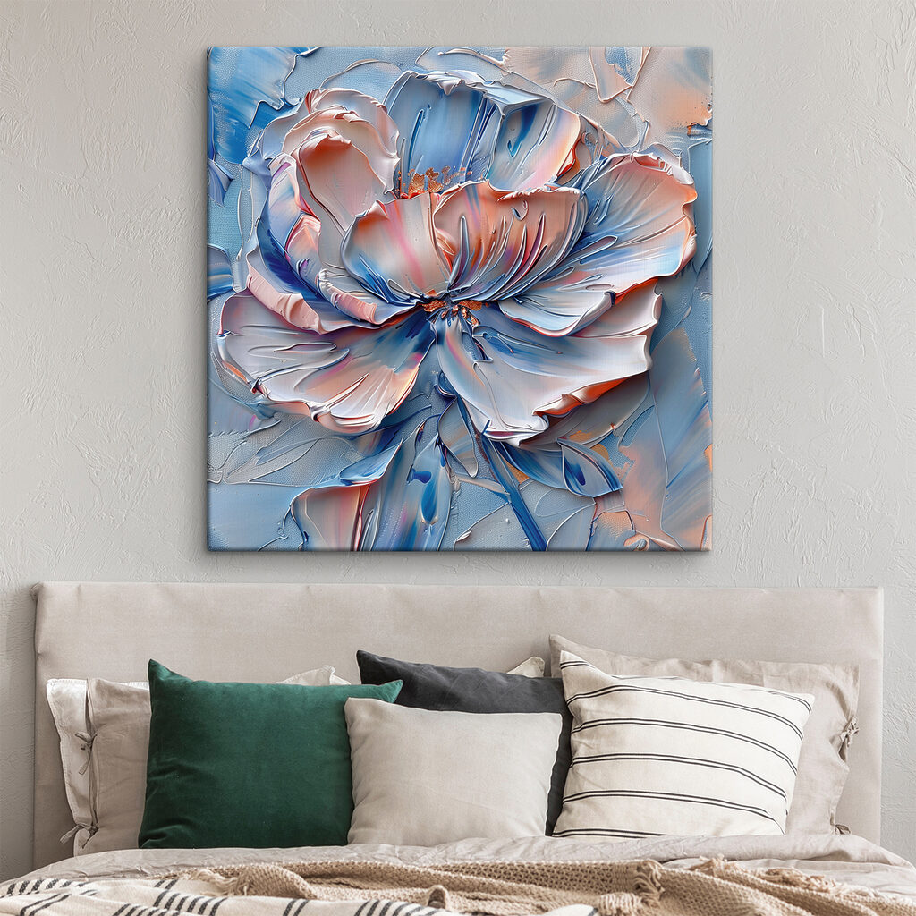 Elegant flower in soft hues Elegant flower in soft hues
