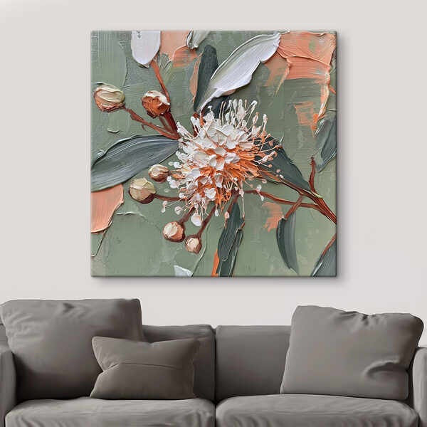 Gemälde einer Blume Gemälde einer Blume