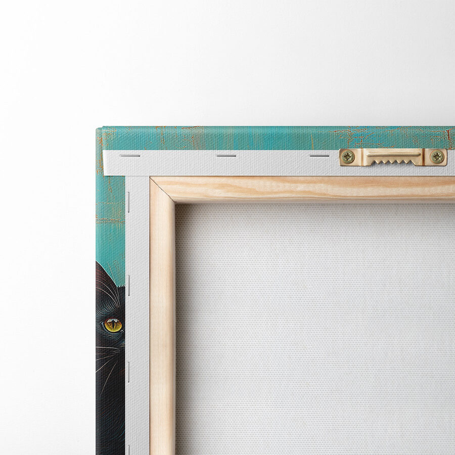 Gruppe von Katzen, die auf einer Mauer sitzen Gruppe von Katzen, die auf einer Mauer sitzen