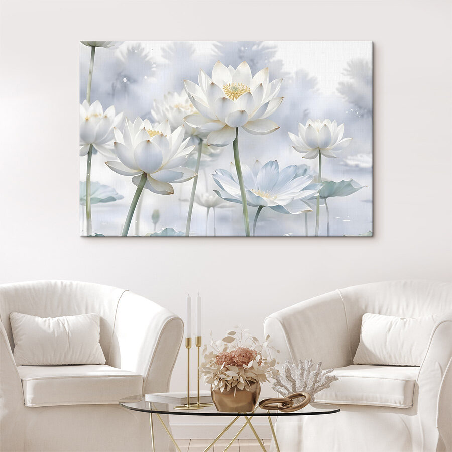 Gruppe von weißen Blumen