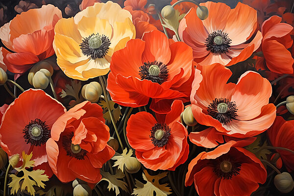 Nahaufnahme von Blumen Nahaufnahme von Blumen