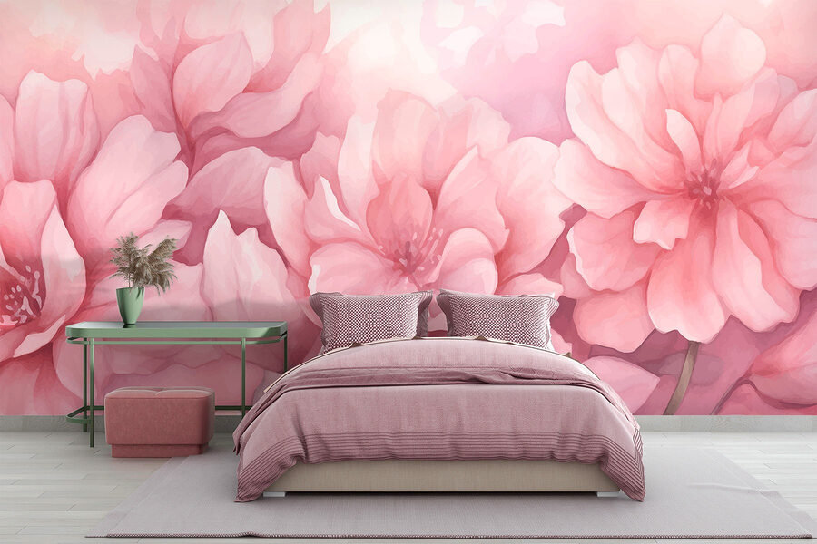 Fototapeten Nahaufnahme von Blumen