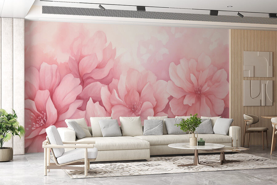 Fototapeten Nahaufnahme von Blumen – Bild 3