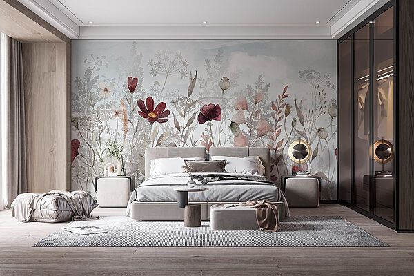 Malerei von Blumen und Pflanzen Malerei von Blumen und Pflanzen