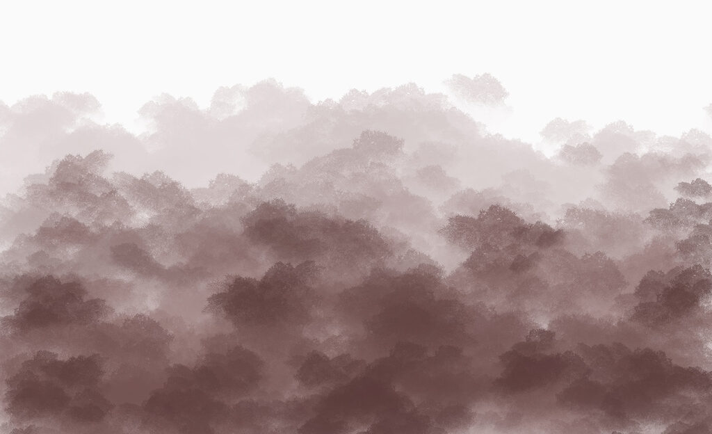 Rauch aus einer Wolke Rauch aus einer Wolke
