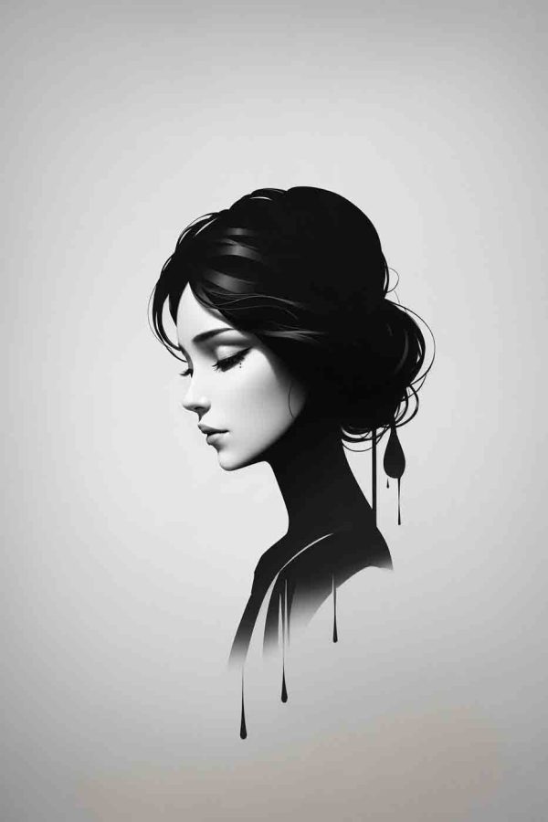 Monochrome Eleganz im Profil Monochrome Eleganz im Profil
