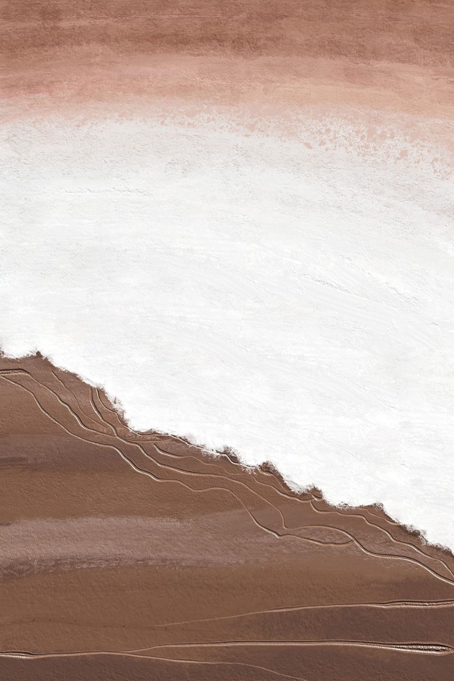 Canvas prints White and brown surface Canvas prints White and brown surface