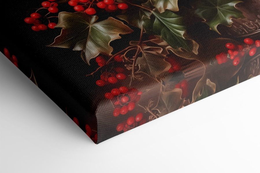 Malerei von Blumen und Beeren Malerei von Blumen und Beeren