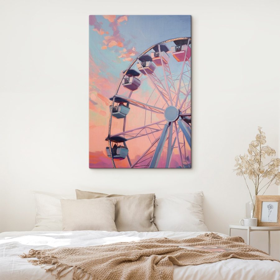 Riesenrad mit Sitzen