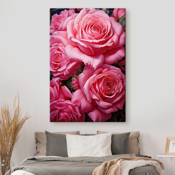 Wandbilder Gruppe von rosa Rosen (Artikelnummer: s41406) Wandbilder Wandbilder Gruppe von rosa Rosen (Artikelnummer: s41406)