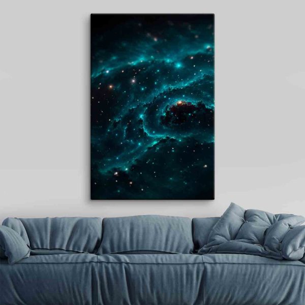 Galaxie im Weltraum mit Sternen Galaxie im Weltraum mit Sternen