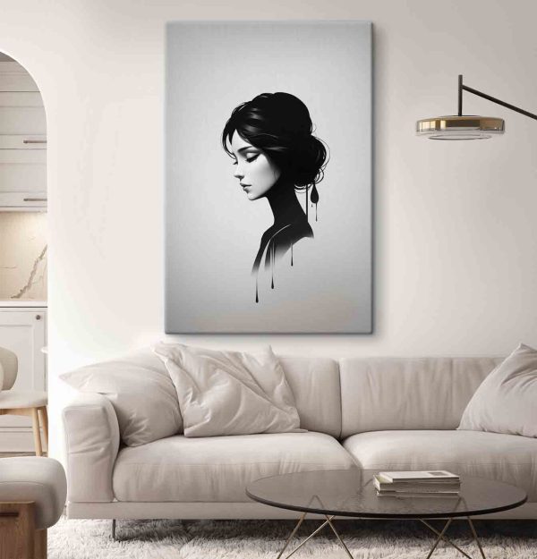 Monochrome Eleganz im Profil Monochrome Eleganz im Profil