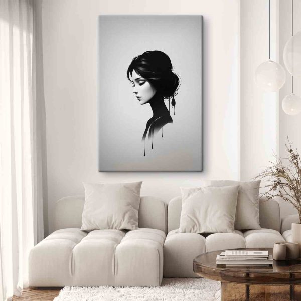Monochrome Eleganz im Profil Monochrome Eleganz im Profil