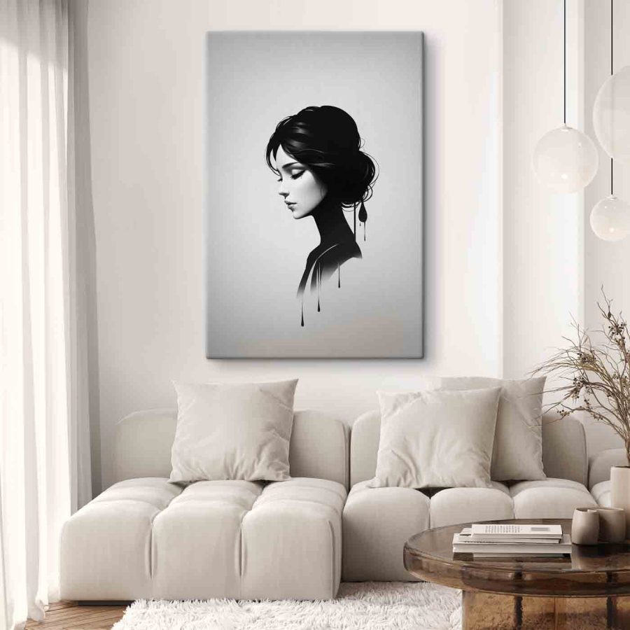 Monochrome Eleganz im Profil Monochrome Eleganz im Profil