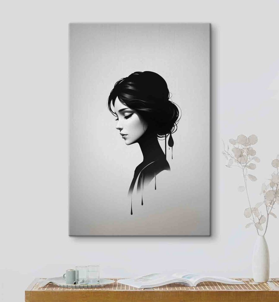 Monochrome Eleganz im Profil Monochrome Eleganz im Profil