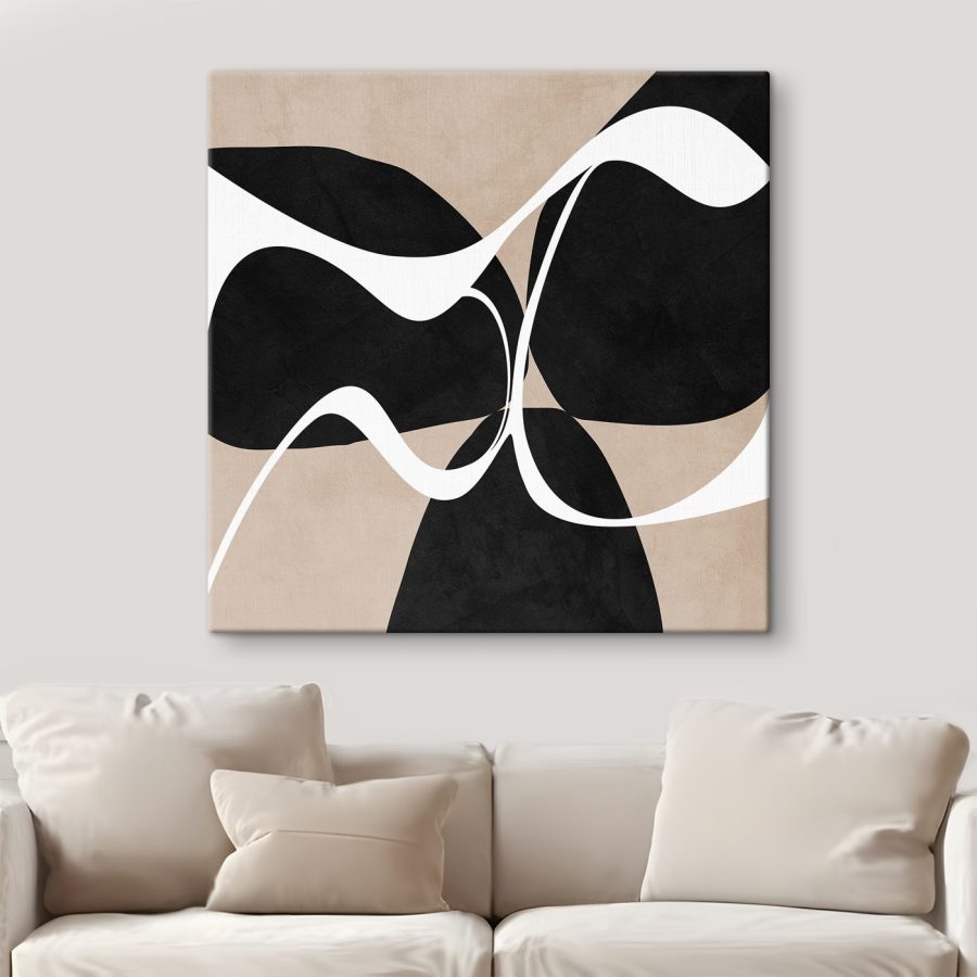 Schwarze und weiße Kunst