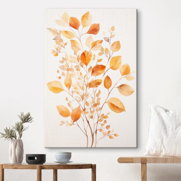 Watercolor painting of leaves Watercolor painting of leaves