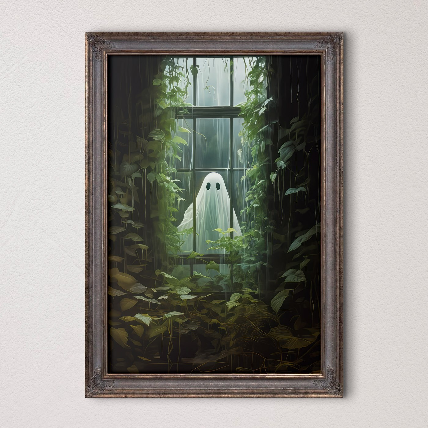 Ghost in a window Ghost in a window