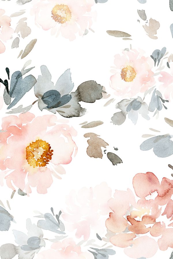 Aquarellmalerei von Blumen Aquarellmalerei von Blumen