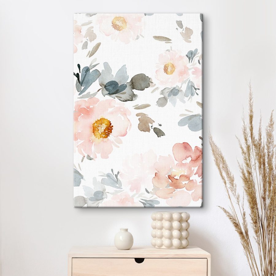 Aquarellmalerei von Blumen